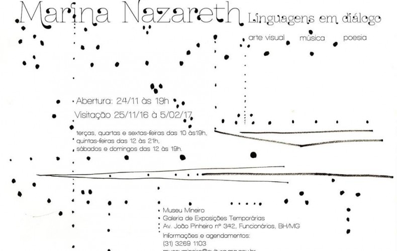 Abertura da Exposição “Marina Nazareth – LInguagens em Diálogo – 24 de novembro