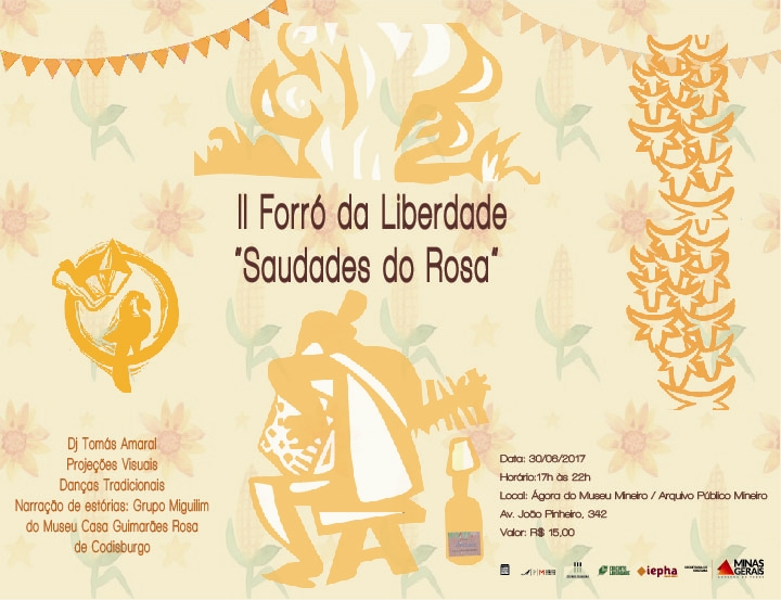 II Forró da Liberdade “Saudades de Rosa”.