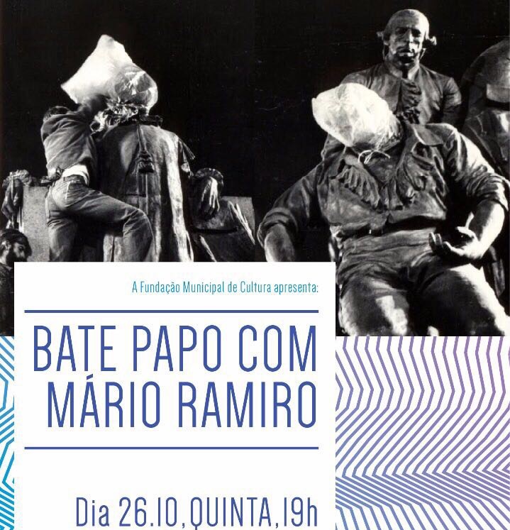 Bate papo com o artista Mário Ramiro